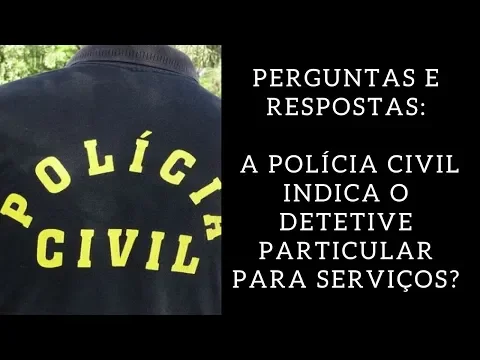 Download MP3 Perguntas e respostas: a Polícia Civil indica o Detetive Particular para serviços?