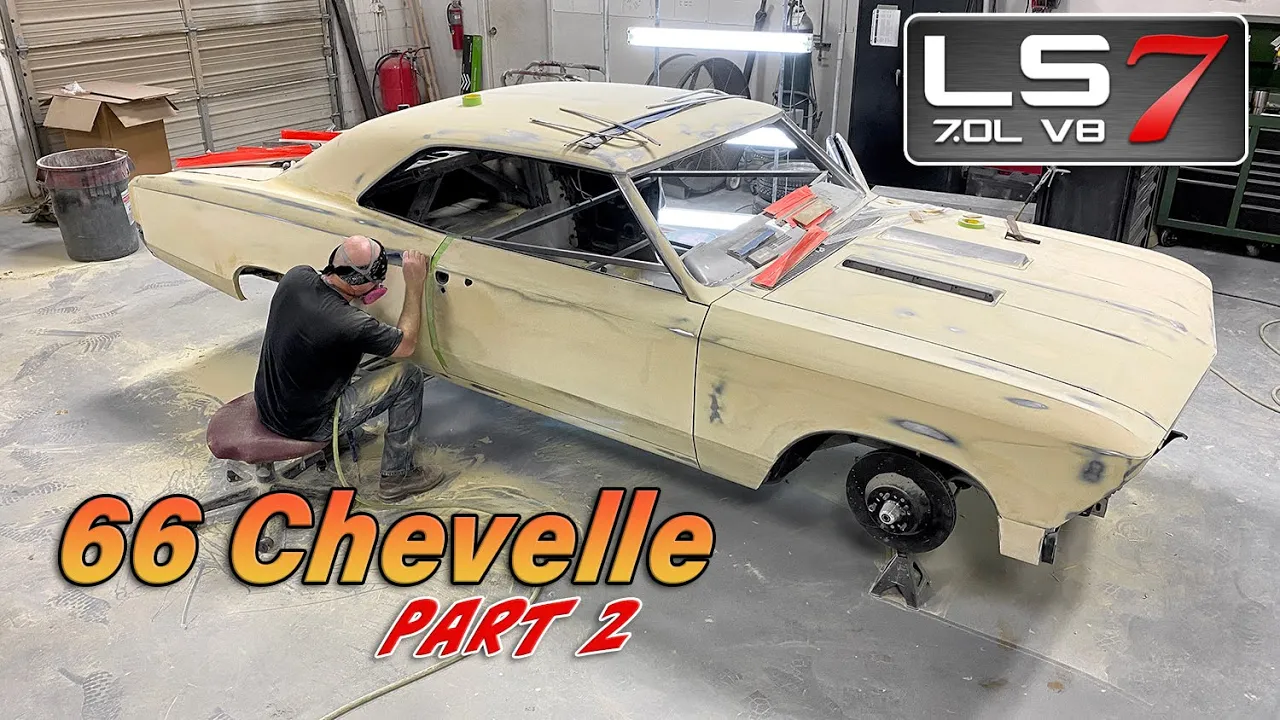 66 Chevelle LS7 - Part 2 - Bodywork & Paint