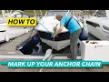 How to mark your anchor chain Improve your skills with Jon Mendez Motor Boat Yachting