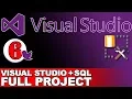 Insert - Visual Studio full project connected with SQL Data Base