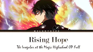 Download Mahouka Koukou no Rettousei Opening Full - Rising Hope by LiSA MP3