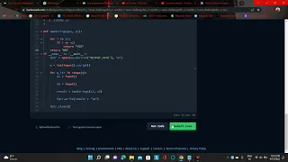 Two String in python hackerrank solution