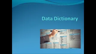 How to Build a Data Dictionary