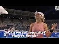 Anna Kalinskaya complains about drunk people in the crowd - Cincy Open Tennis 2025