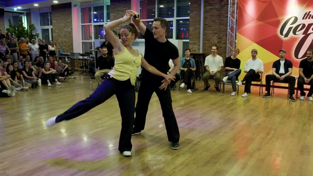 Joshua Schubert & Angelique Pernotte - 4th place All-Stars Jack&Jill Finals - German Open 2025