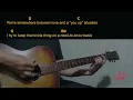 Ashley Cooke - famous to frances Easy Guitar Chord & Lyrics (cover)