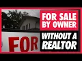 How To Buy a House Without a Realtor FOR SALE BY OWNER TIPS