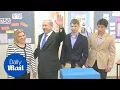 Yair Netanyahu at various events with family members - Daily Mail