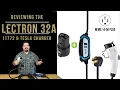 Lectron 32A EV charger review and testing J1772 and Tesla