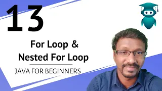 Java for Selenium 13 For Loop Statement Nested For Loop Sample Program