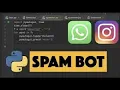 How to make a spam bot with 5 lines of python