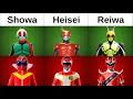 Download Lagu Showa, Heisei, and Reiwa Kamen Riders \u0026 Super Sentai Henshin