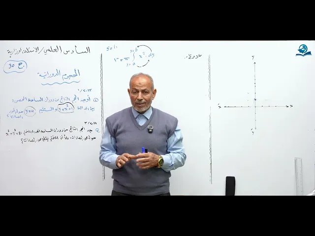 رياضيات السادس العلمي - الفصل الرابع - ألاسئله الوزارية الخارجية ج30