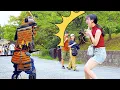 Download Lagu #117 SAMURAI Statue Prank in Kyoto Japan | Awesome Shogun Mannequin prank reactions Kiyomizu Temple