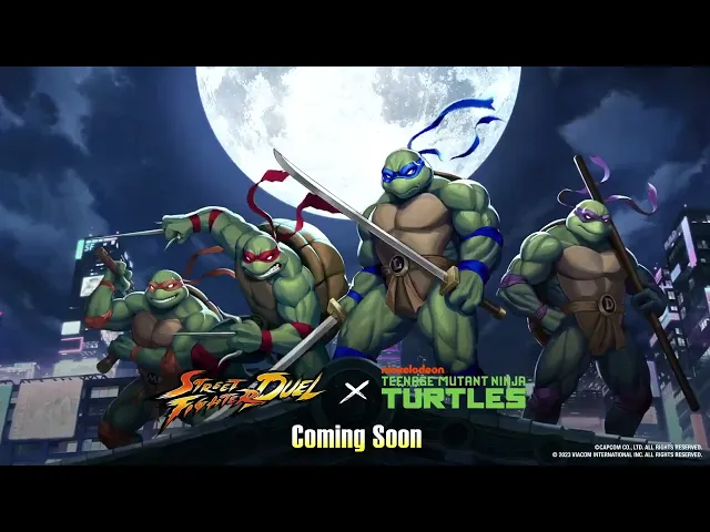 Street Fighter: Duel x TMNT - Teaser!!