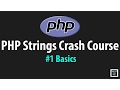 PHP Beginners Course Strings Tutorial Basics