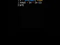 How To Find Sum Of N Natural Numbers In Python