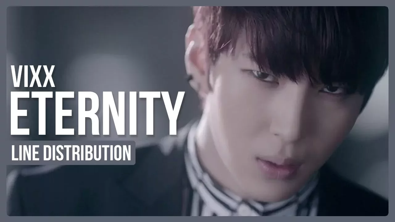 VIXX - Eternity Line Distribution (Color Coded)