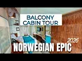 NORWEGIAN EPIC BALCONY CABIN TOUR 2026