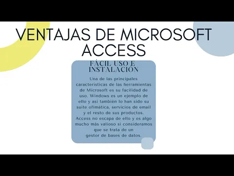 Download MP3 VENTAJAS Y DESVENTAJAS DE MICROSOFT ACCESS