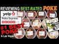 5-STAR YELP BEST-REVIEWED POKE in Las Vegas at POKE EXPRESS - 11 types of Ahi Poke Poke Bowls