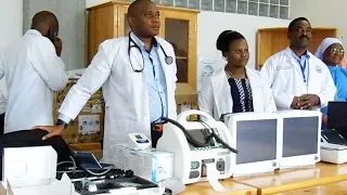 bugando yapokea msaada wa vifaa vya kupima magonjwa ya moyo