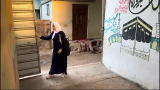 لما يكون عندنا فرح بالليل  ونقوم الفجر نروح علي المدرسه بيكون ده حالنا واحلي غدا فلاحي علي اصواله دندنها