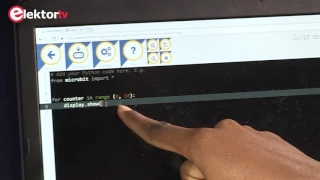 How to programm a simple counter from 0 to 9 with the BBC micro bit