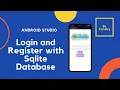 Login and Register Using Sqlite in Android Studio