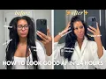 EXTREME 24 HR SUMMER GLOW UP DIY lash extensions wash day hacks oral hygiene gut health MORE