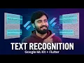 Text Recognition with AI in Flutter using Google Machine Learning Kit