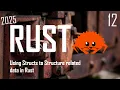 Using Structs to Structure related data in Rust V12