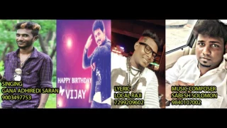 happy birthday illayathalapathy by adhiredi saran