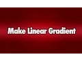 Make a Linear Gradient with HTML5 Canvas and Javascript
