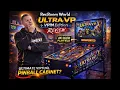 RecRoom World ULTRA VP OLED VPIN Edition Review I Ultimate Virtual Pinball Cabinet