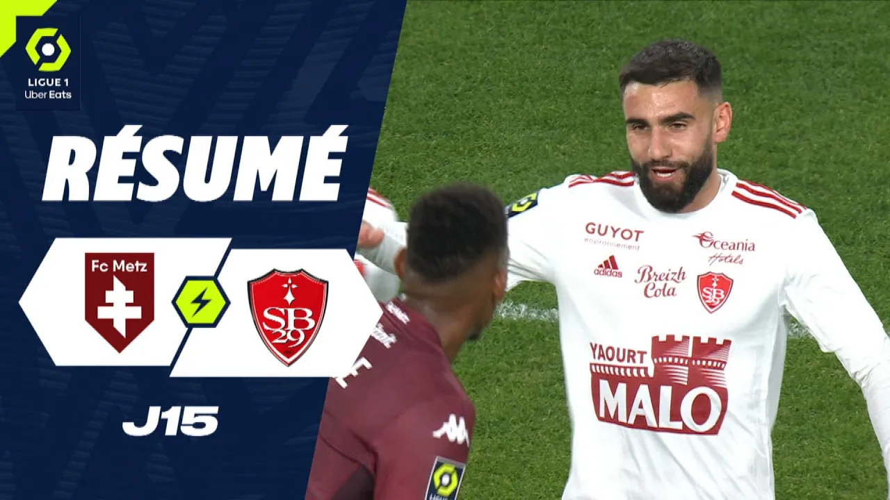 FC METZ - STADE BRESTOIS 29 (0 - 1) - Résumé - (FCM ...
