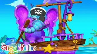 Download Row Row Row Your Boat Like a Pirate! 🏴‍☠️ GiggleBellies Classic Nursery Rhymes for Kids MP3