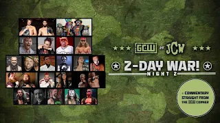 GCW vs JCW: 2-Day War! Night 2