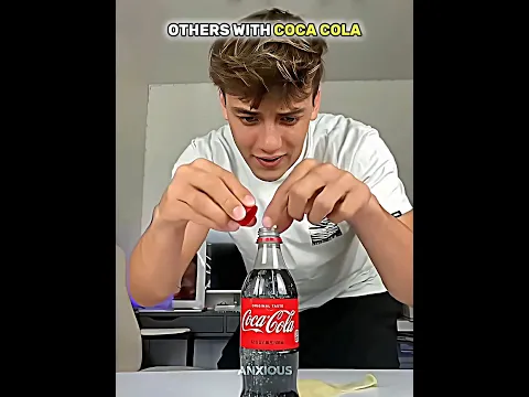 Normal coca cola VS King of coke explosions