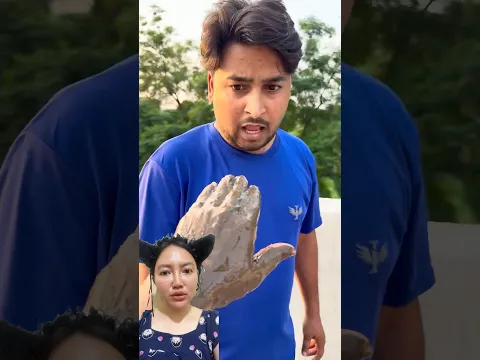 Tangan kotor sekali ⁉️ untung ada sabun cuci tangan😱😍 #viral #funny #comedy #fyp #ytshorts