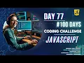 Day 77 Rearrange Vowels in Ascending Order 100 Days of JavaScript Coding Challenge