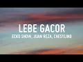 Lagu Orang Baru Lebe Gacor - Ecko Show (Lirik)