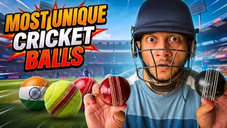 Ball Stories | Episode 5 : WORLD'S MOST UNIQUE CRICKET BALLS!🏏⚾ #ball #cricket #collection