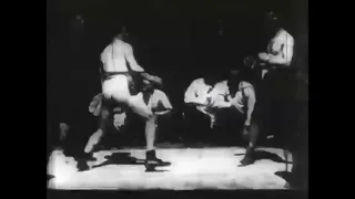 First Boxing Match Ever Filmed June 1894 Mike Leonard vs Jack Cushing