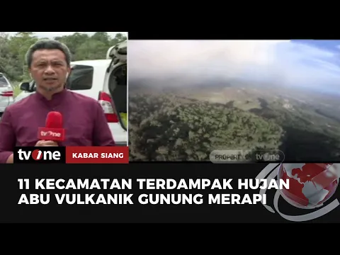 Gunung Merapi Sudah Erupsi Sebanyak Tiga Kali Hari Ini