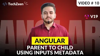 Angular 19 Tutorial Send Data from Parent to Child Using Inputs Metadata