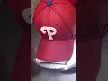 Phillies Baseball Cap Cake SHORT
