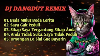 dj dangdut remix full bass terbaru 2025 beda mulut beda cerita 