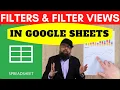 Filters and Filter Views in Google Sheets