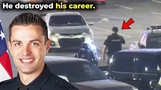 Cop Gets FIRED IMMEDIATELY After Going Insane on the Job